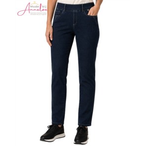 Anna Montana broek 1021 Angelika Thermo Blue black Anna Montana broek 1021 Angelika Thermo Blue black